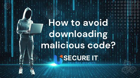 If <b>you</b> have antivirus software installed on your computer, update the software and perform a manual scan of your entire system. . How can you avoid downloading malicious code